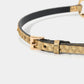 Gold Python Choker/Collar/Wristband